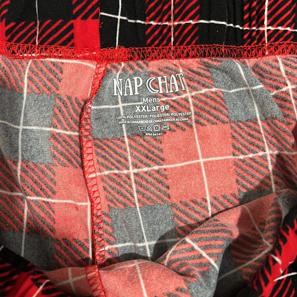 Mens Buffalo Plaid Pajama Pants - Picture 4 of 4